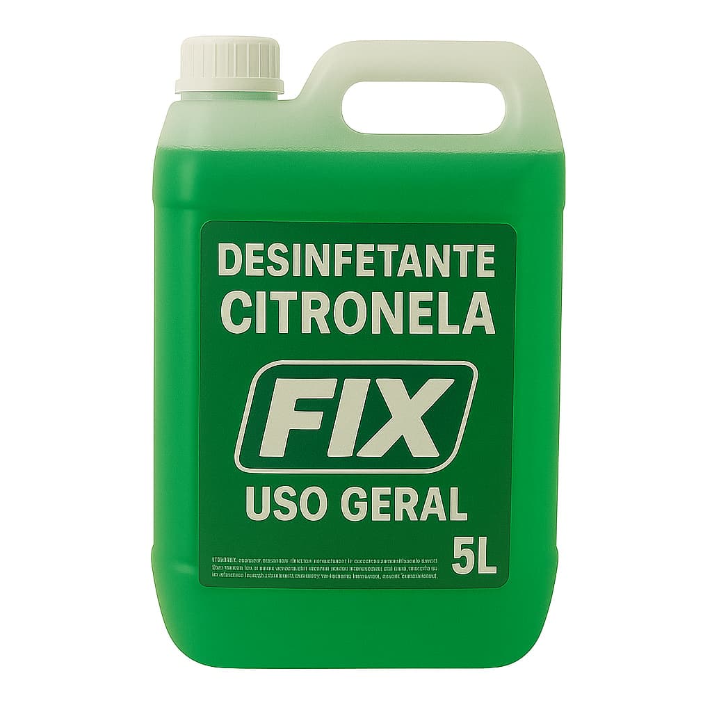 Desinfetante Uso Profissional 5 Litros Citronela Fix