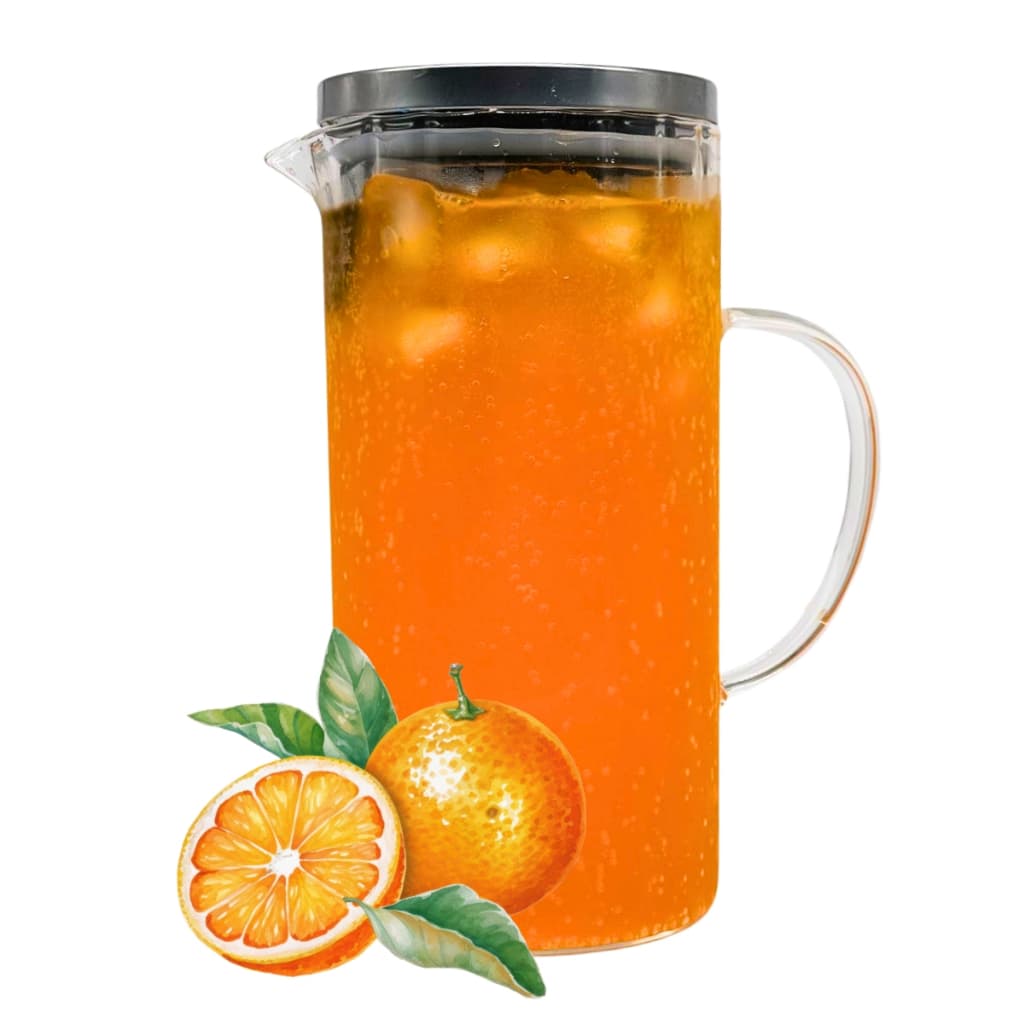 Jarra de Vidro Borossilicato Com Tampa Capacidade De 1,3L