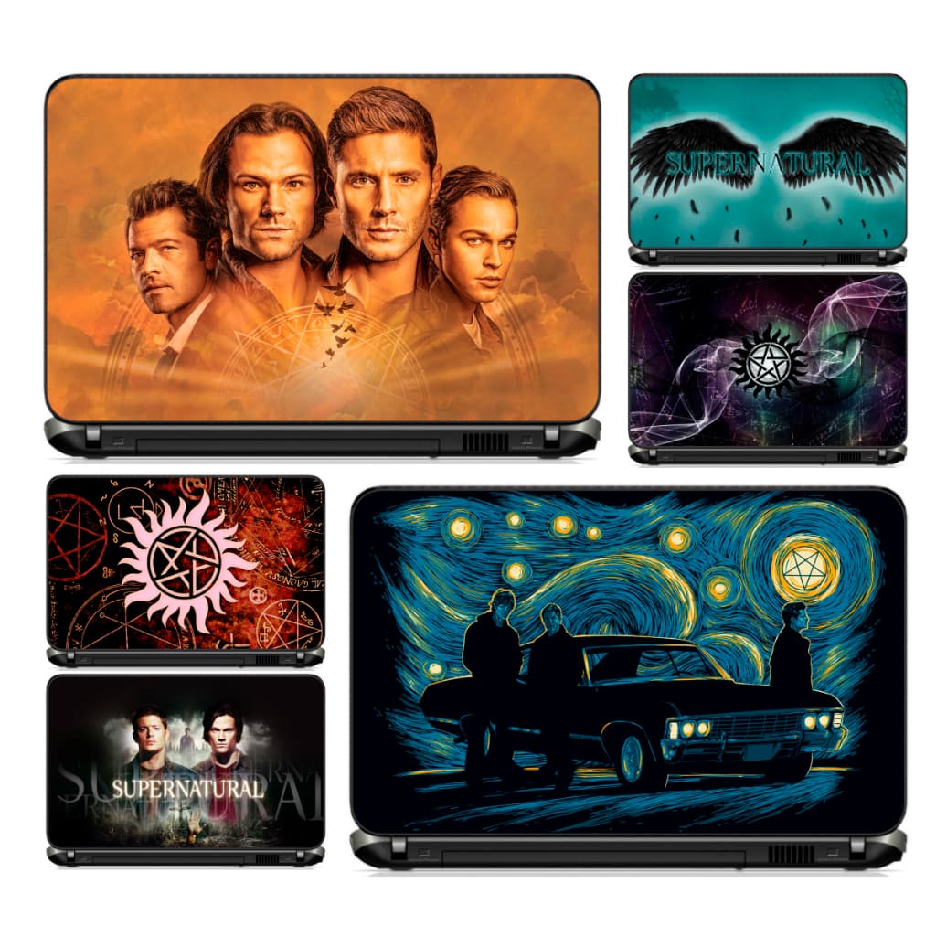 Adesivo Personalizado Skin Pelicula Notebook Macbook Tablet Supernatural [ 00 ] Sobrenatural TV Anjo