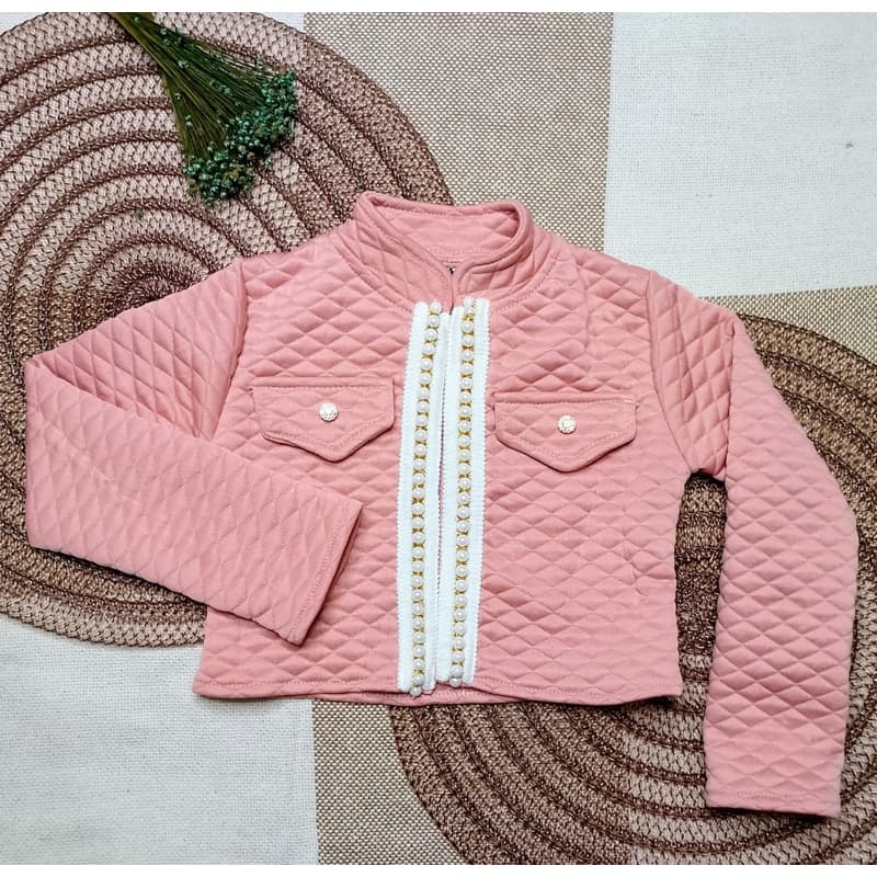 Casaco bolero meninas infantil premium moda roupas de meninas roupas de festa infantil feminino