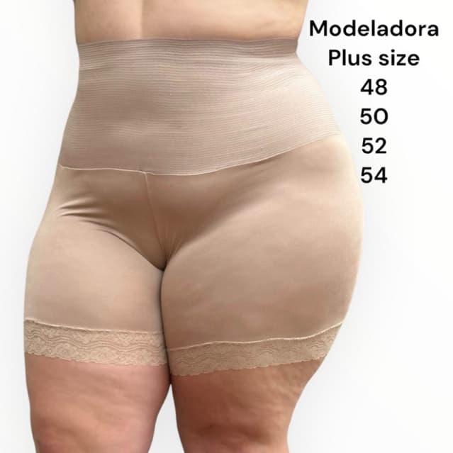 Short Cinta Modeladora alta Compressão plus size Reduz Medidas pos Parto usar debaixo do vestido segunda pele