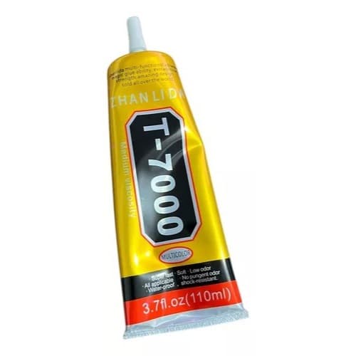 1 cola T7000 para todos os tipos de uso 110ml profissional PRETA