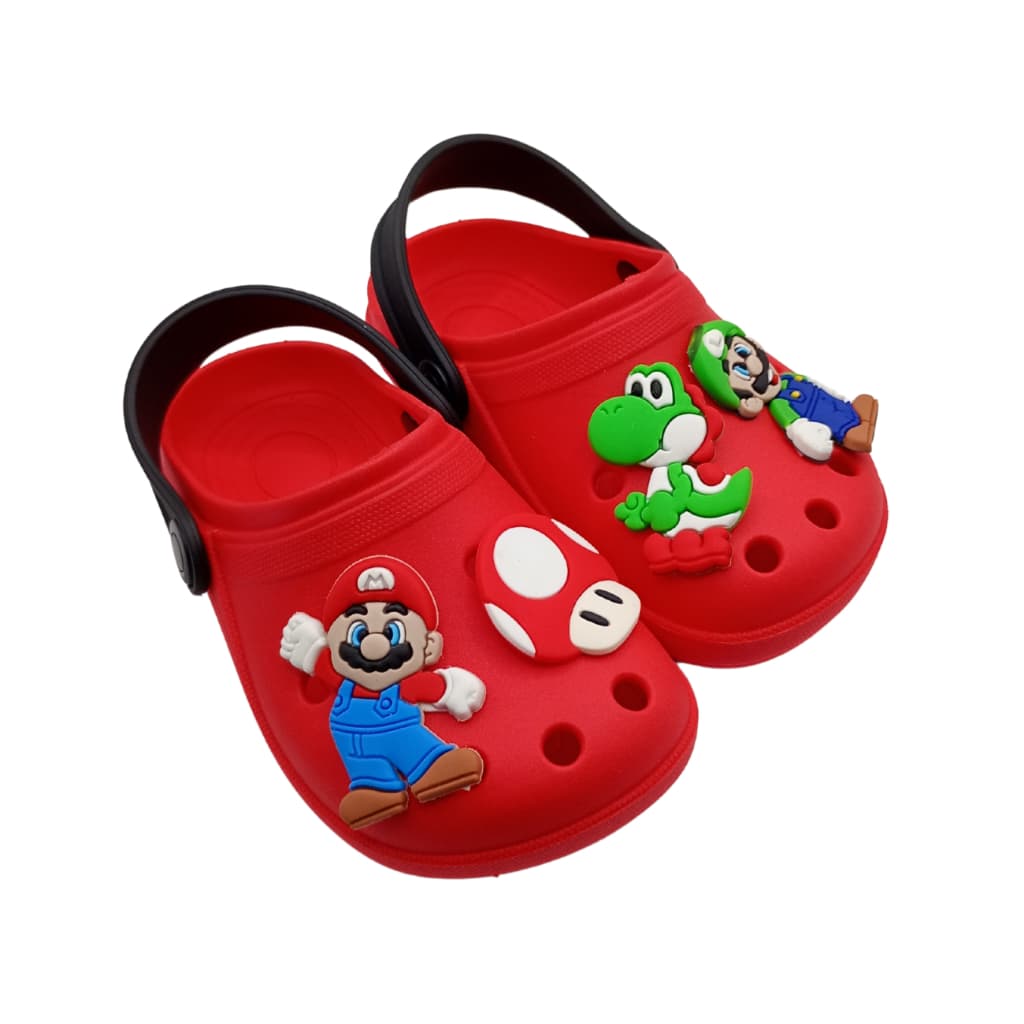 Babuche Infantil Menino - Mario e Luigi - Super Mario
