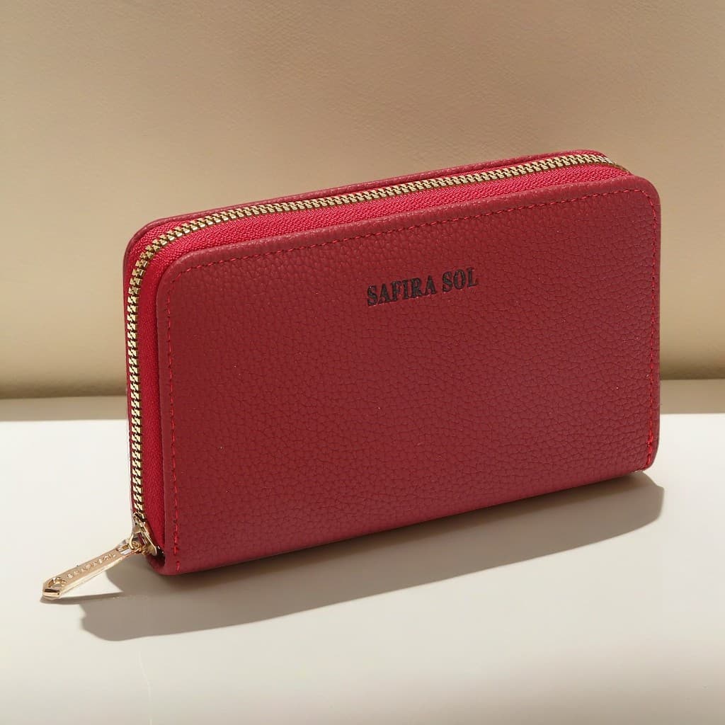 Carteira  feminina com  zíper Forever Coleção Deluxe lp536