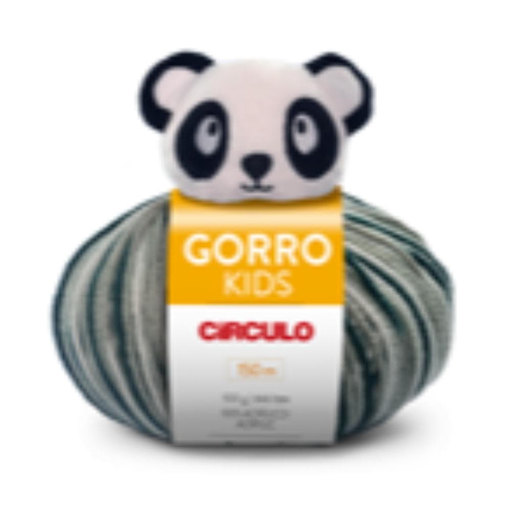 Lã GORRO KIDS Panda Felix 9835  100G Circulo