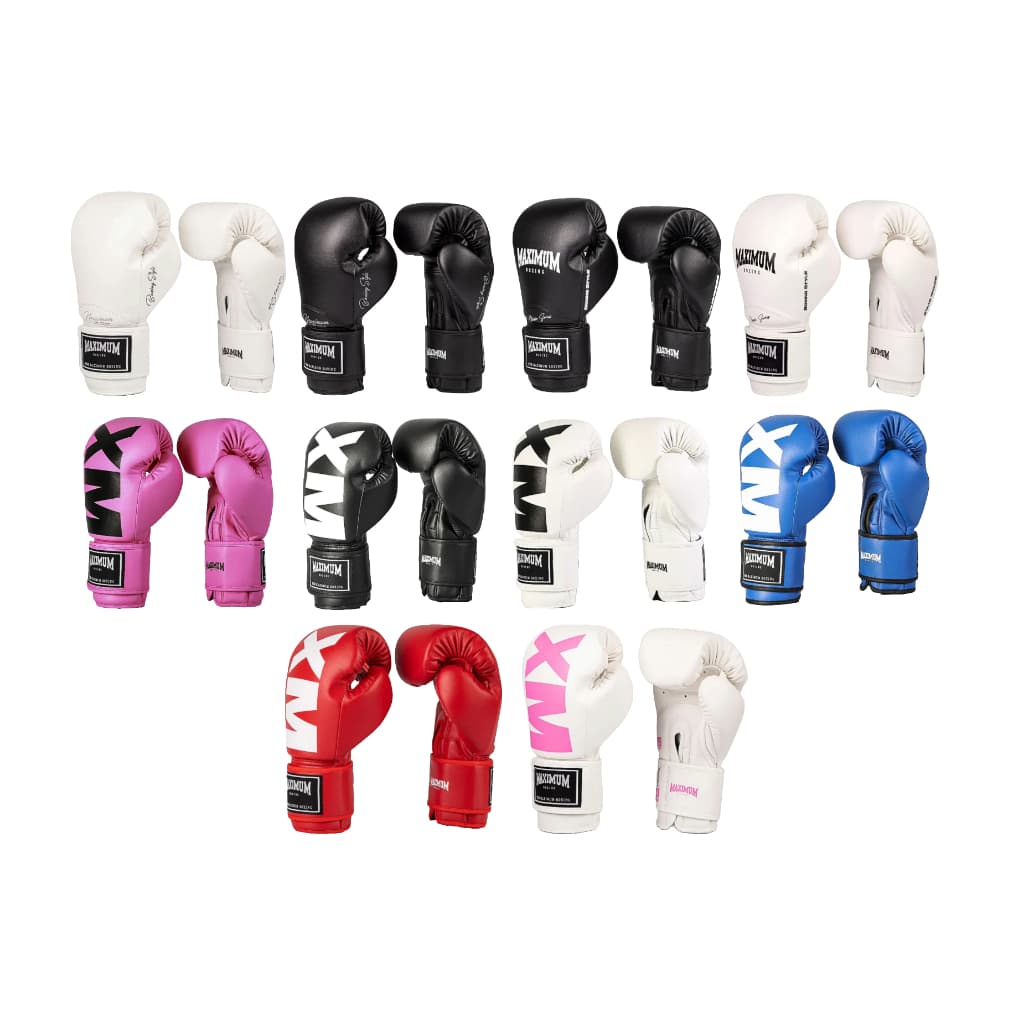 LUVA DE BOXE MUAY THAI KICKBOXING MAXIMUM - ESCOLHA O SEU MODELO