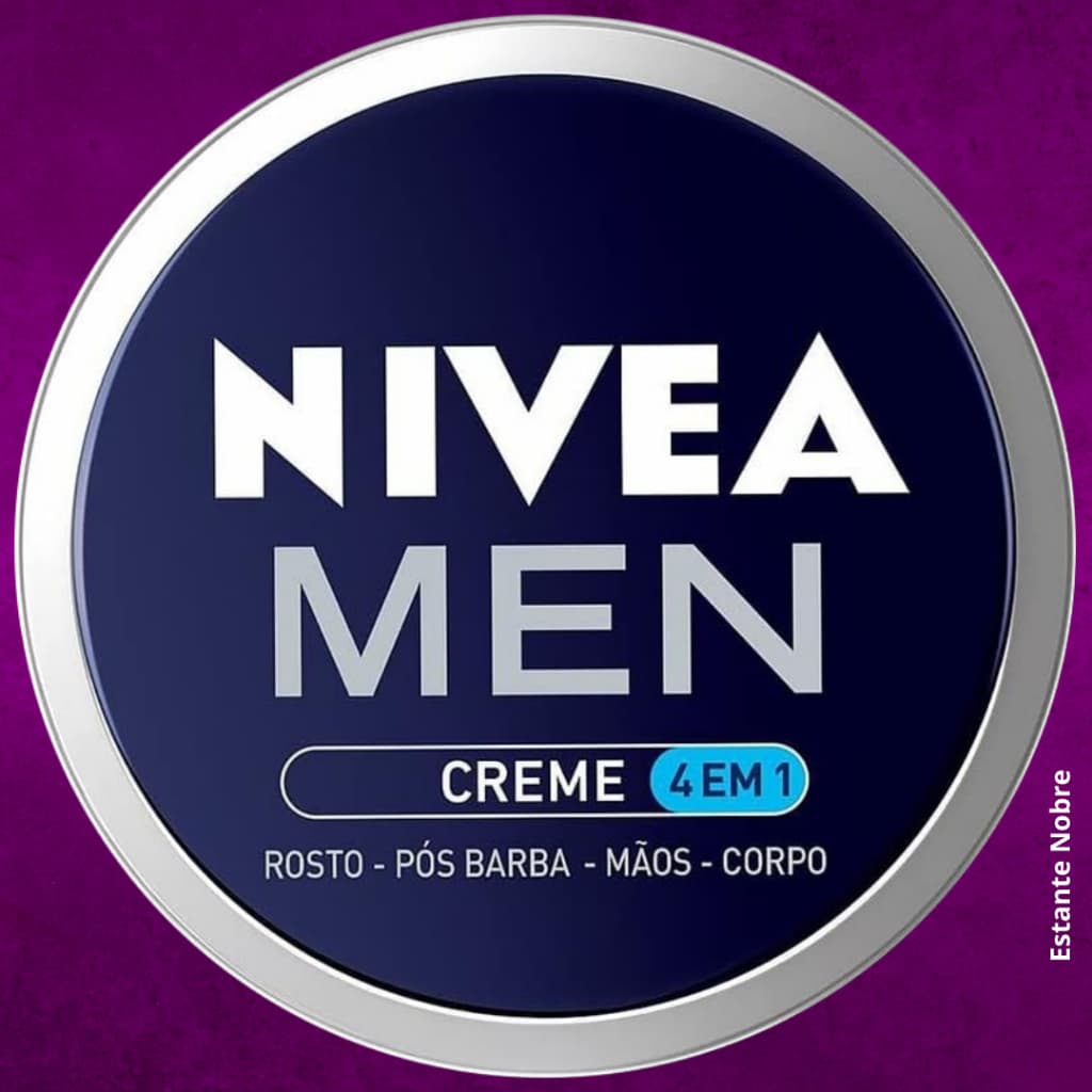 Nivea Men Creme 4 em 1 75g - Rosto, Pós Barba, Mãos e Corpo