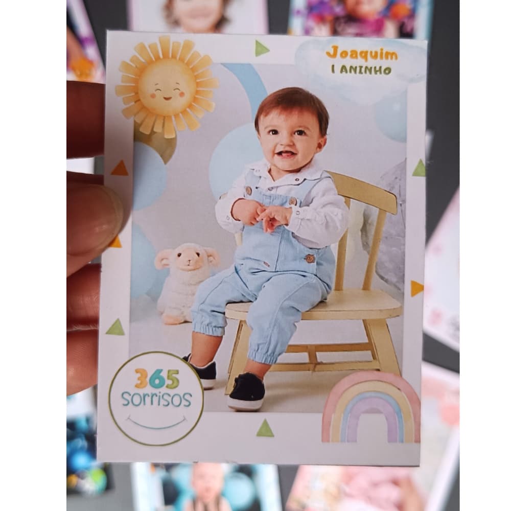 Foto Imã Geladeira - Lembrancinha- Batizado- Formatura-Personalizado-Tamanho 7x9cm