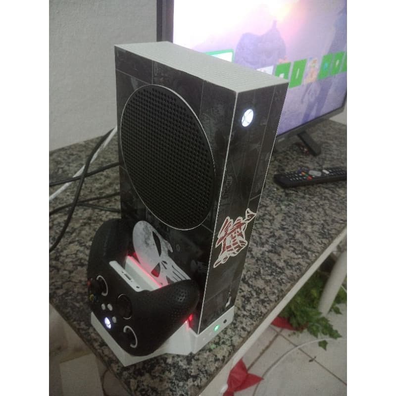 Xbox séries s com acessórios