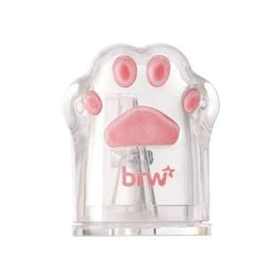 Apontador Plástico c/ Depósito - Best Friend - em formato de patinhas BRW