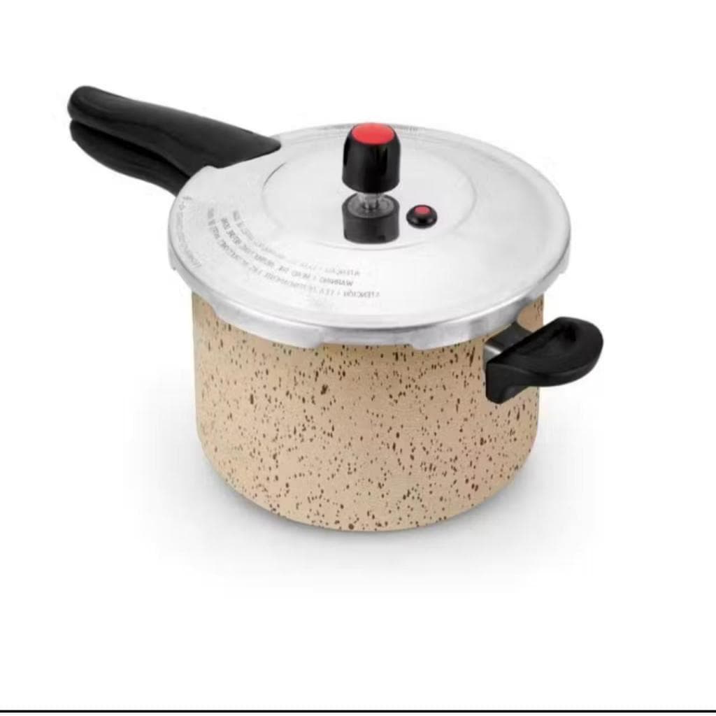 Panela de Pressão Alegrete 4,5 L Fechamento Externo Diversas Cores Teflon Anti-Anderente