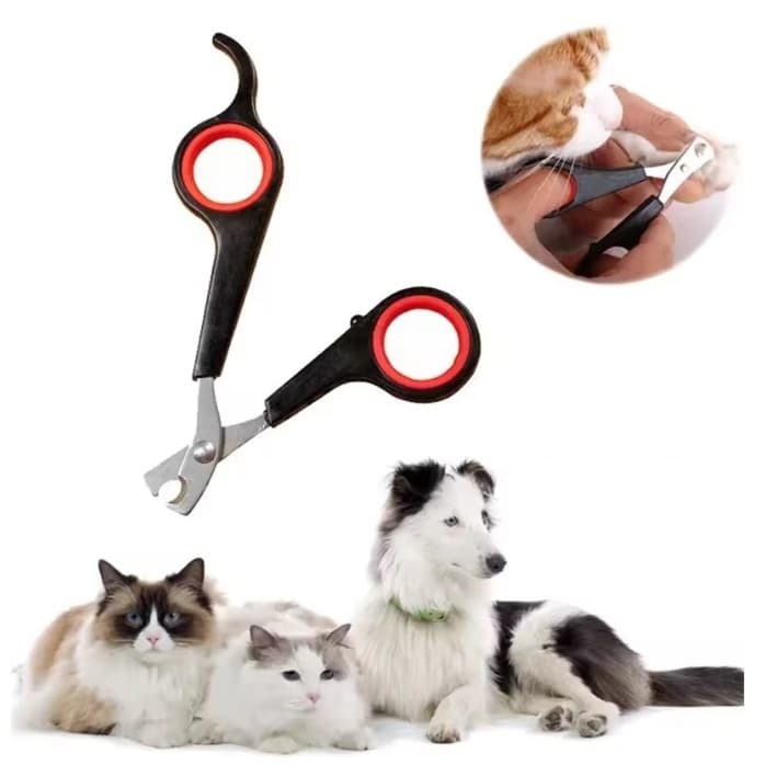 Cortador Alicate De Unha Gatos E Cães Pequeno Porte Prático