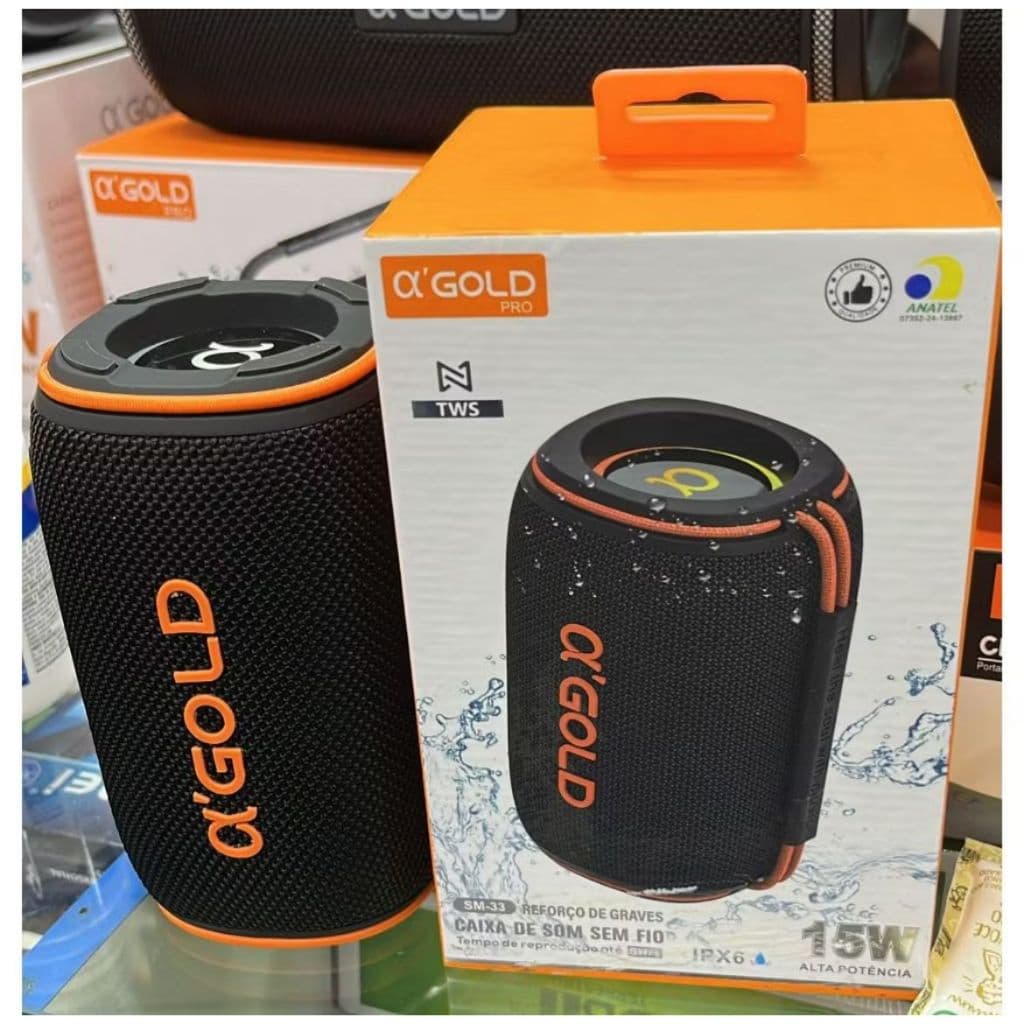 Caixa de som SM-33 GOLD 15W