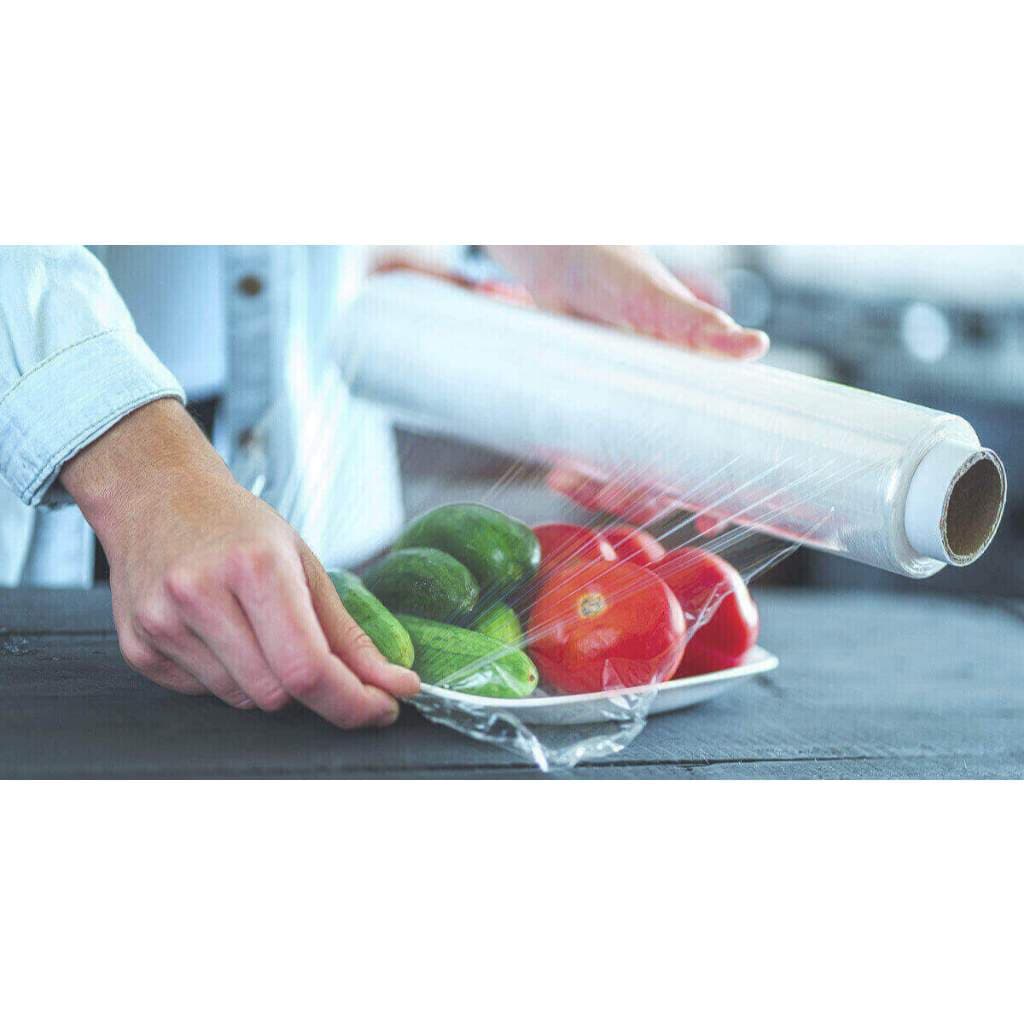 Bobina Filme Plástico Esticável Rolo - Alta Qualidade 38cm X 100m