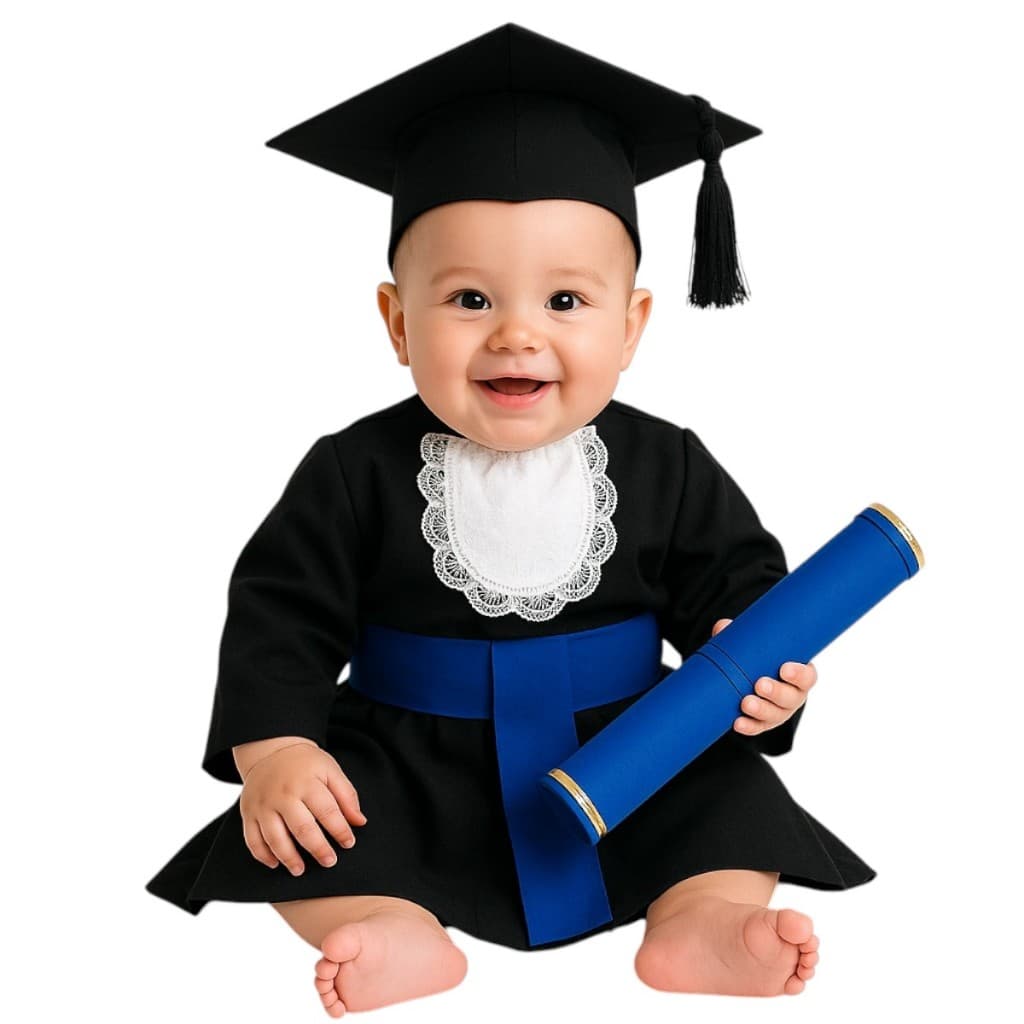 Comemore com Elegância: Becas para Bebês em Formaturas e Mêsversários