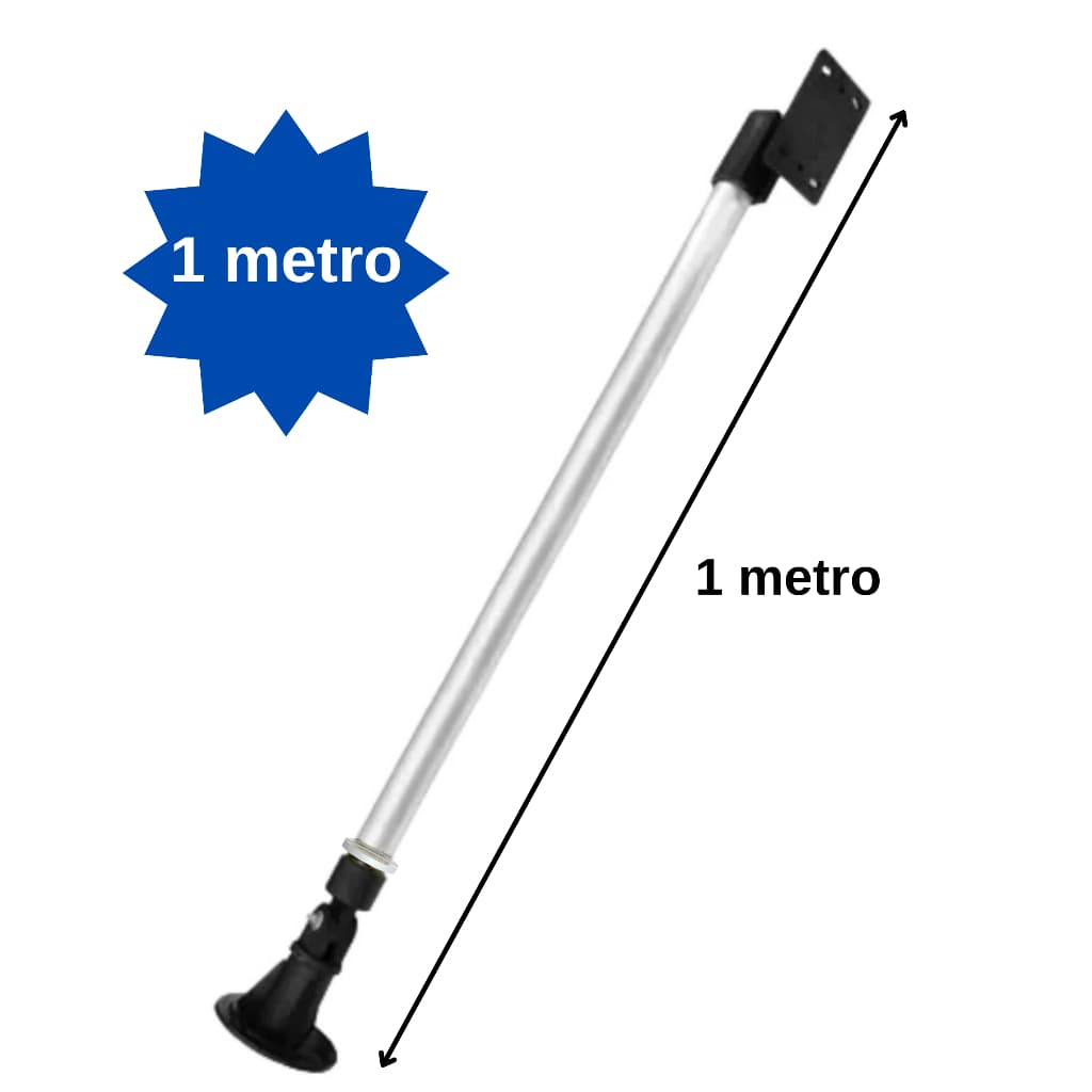 Suporte Prolongador Para Câmera De Segurança Cftv Infra Sensor 1 metro