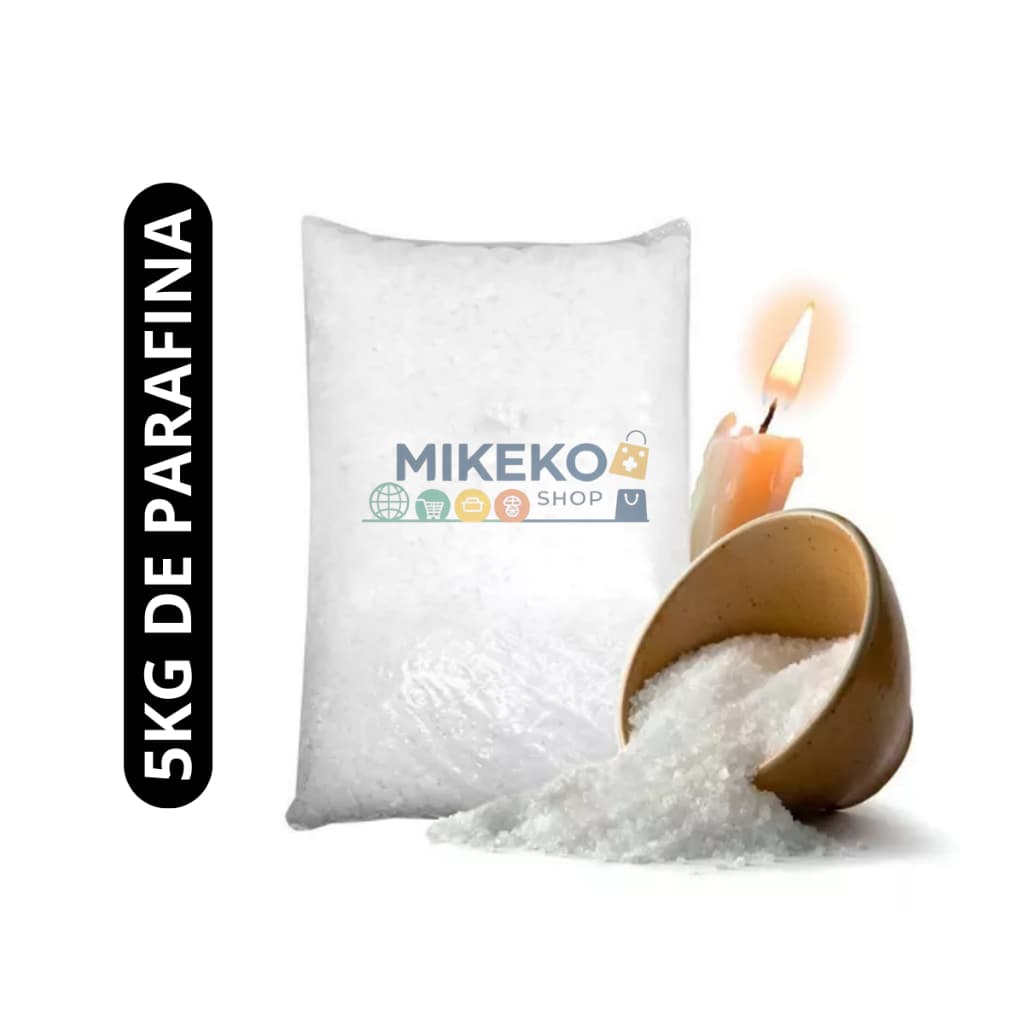 Parafina Granulada Lentilha Pronta Fabricação Velas 5kg
