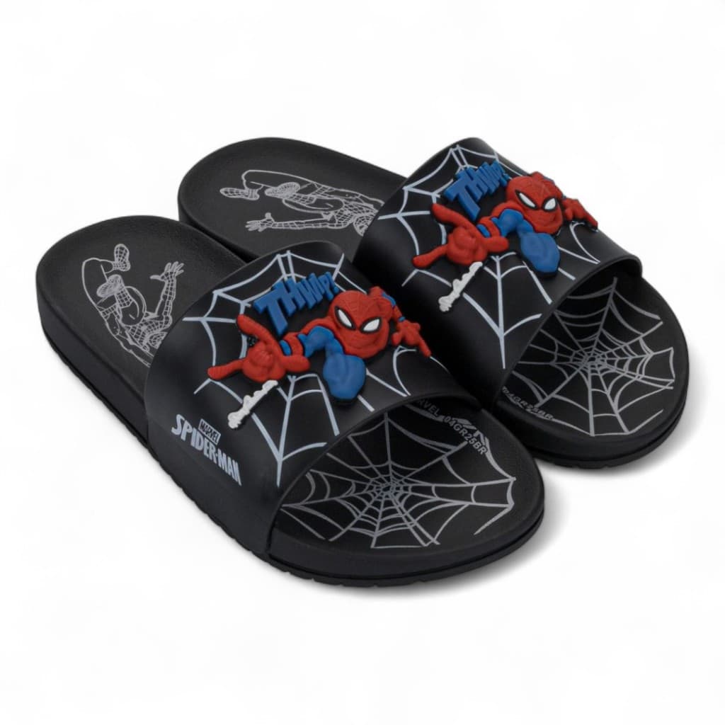 Chinelo Slide Infantil Grendene Kids Homem Aranha View Pronta Entrega.