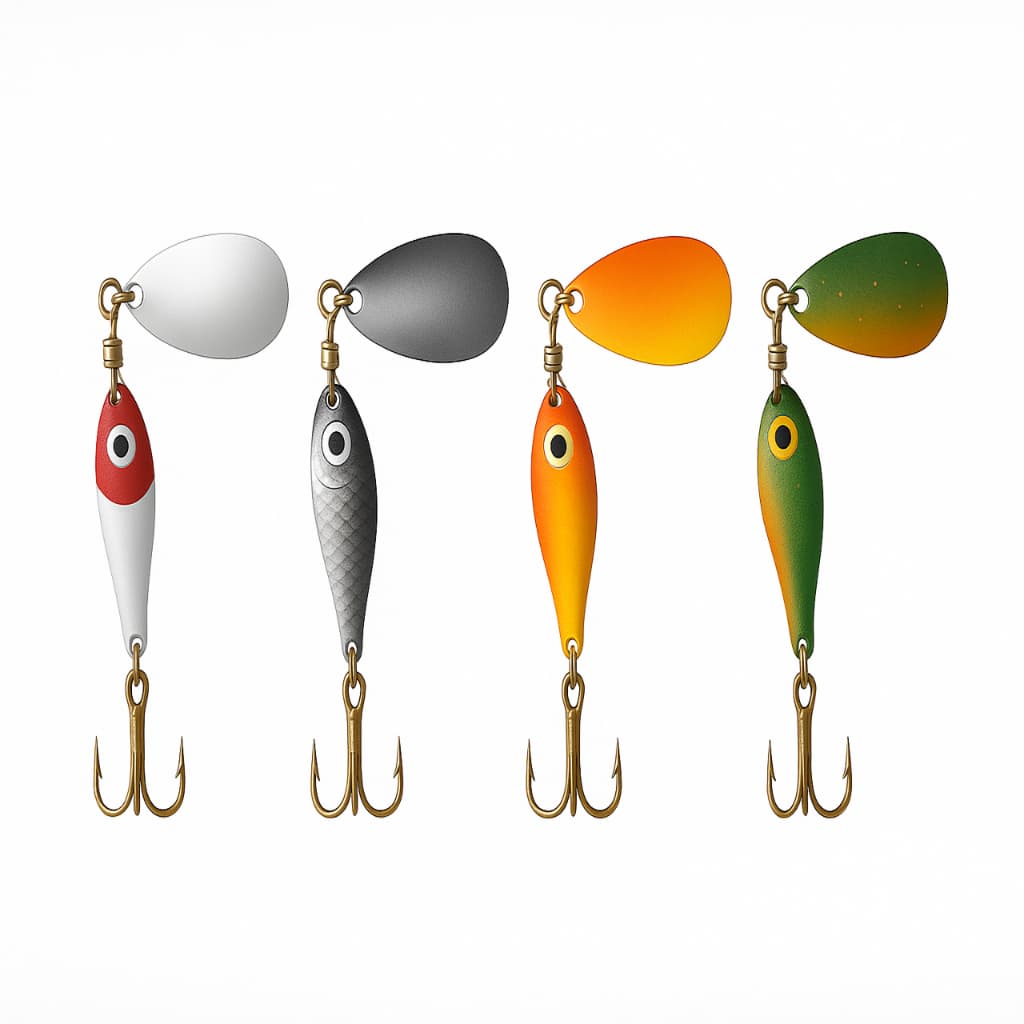 ISCA ARTIFICIAL SPINNER RED FOX 9gr/12gr/15gr