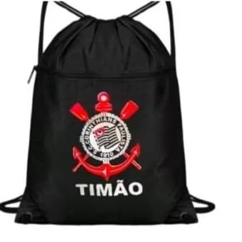 saco mochila cordão Sportivo do Timão e outros ideal para fazer caminhada leve confortável