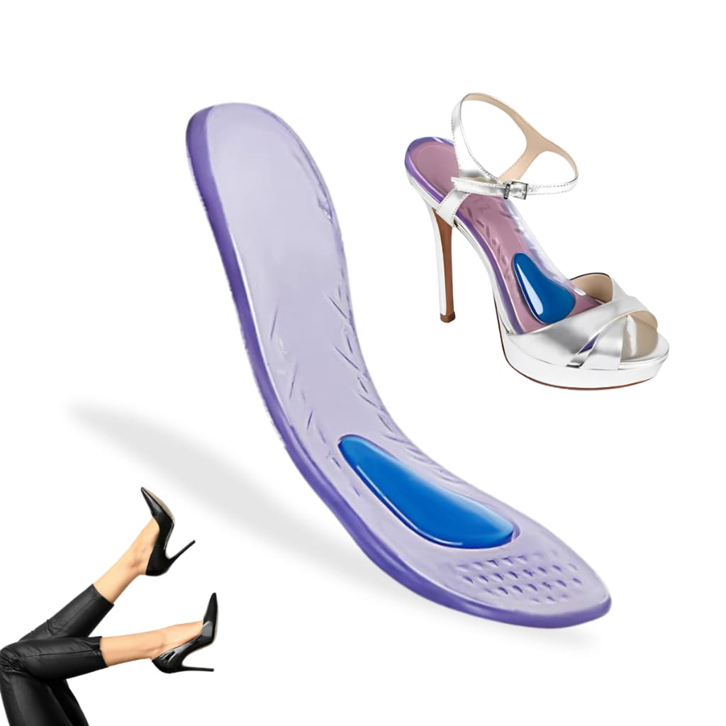 Palmilha Macia Ortopédica Pés Sem Dor Sapatos Salto Sapatilha Uso Diário Ideal Para Sapatos Femininos