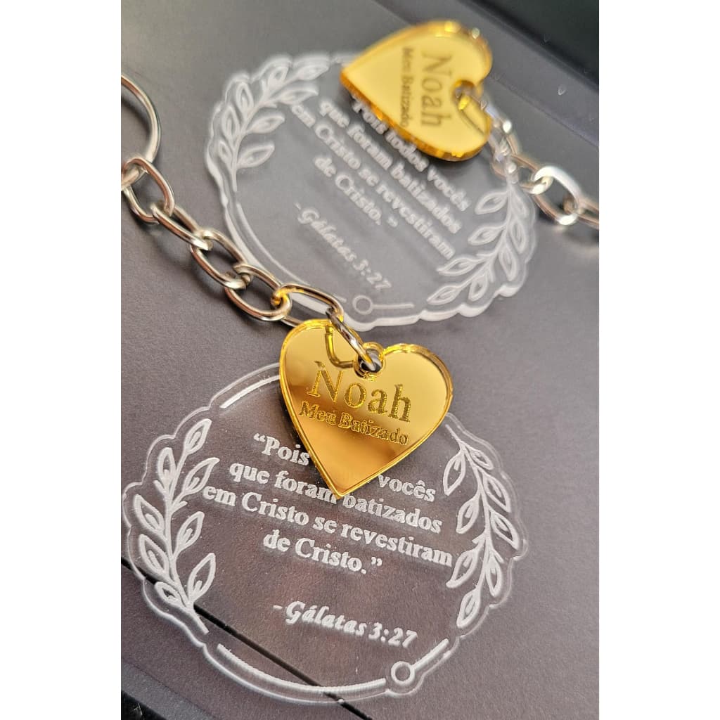 LEMBRANCINHA CHAVEIRO PERSONALIZADO COM NOME - LEMBRANÇA BATIZADO - CASAMENTO - ANIVERSARIO - CHA DE BEBE