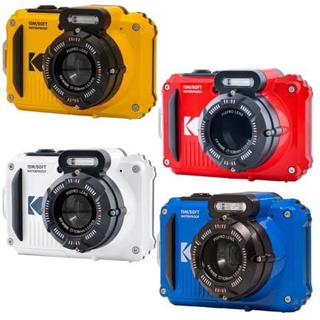 Camera Kodak Wifi Resistente À Água Fullhd 16mp Pixpro Wpz2 Com Nf-e