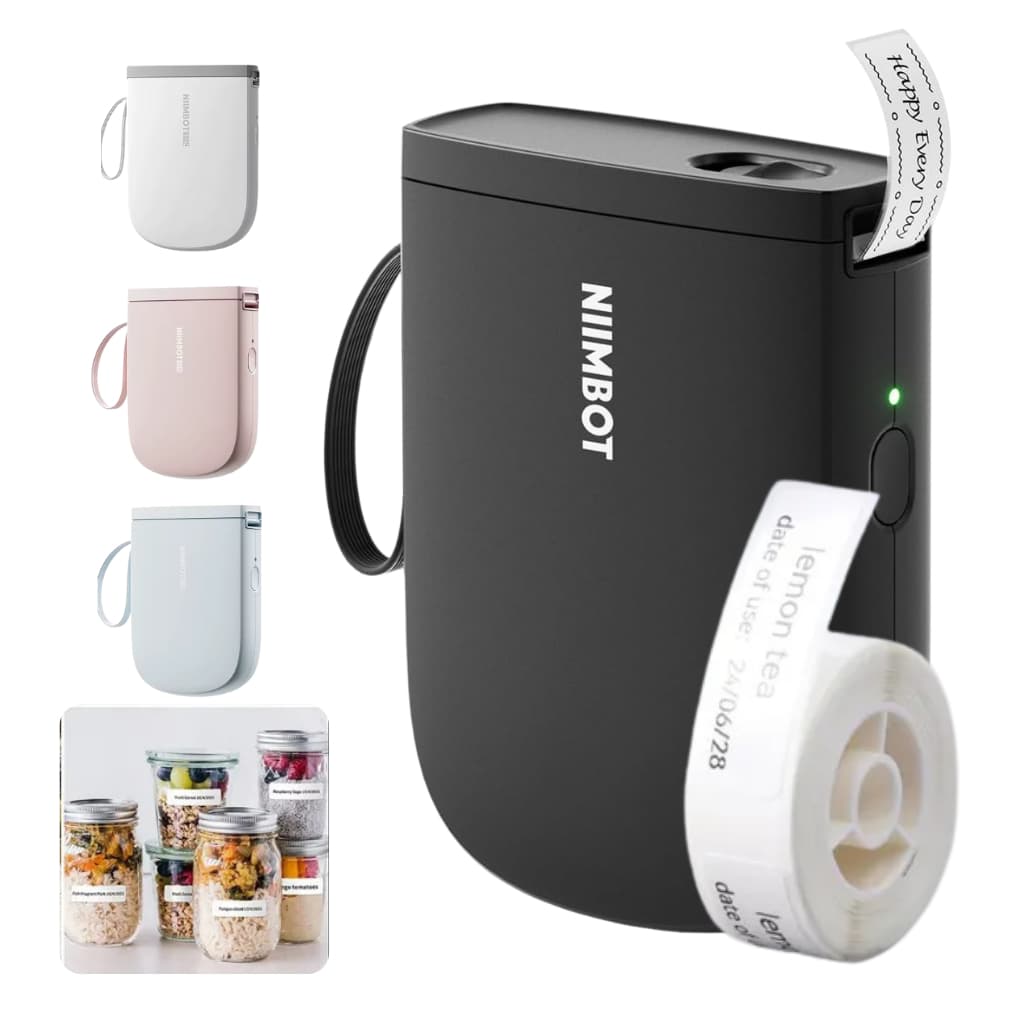 Niimbot D11 Impressora de Etiquetas Portátil Calbe Maker Tape Nimbot Etiqueta Térmica