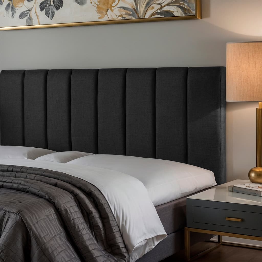 Cabeceira de Cama Adesiva Kit Completo Estofada em Módulos  - Envio Imediato