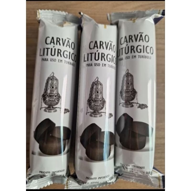 3 Pacotes com 30 Carvoes Importados