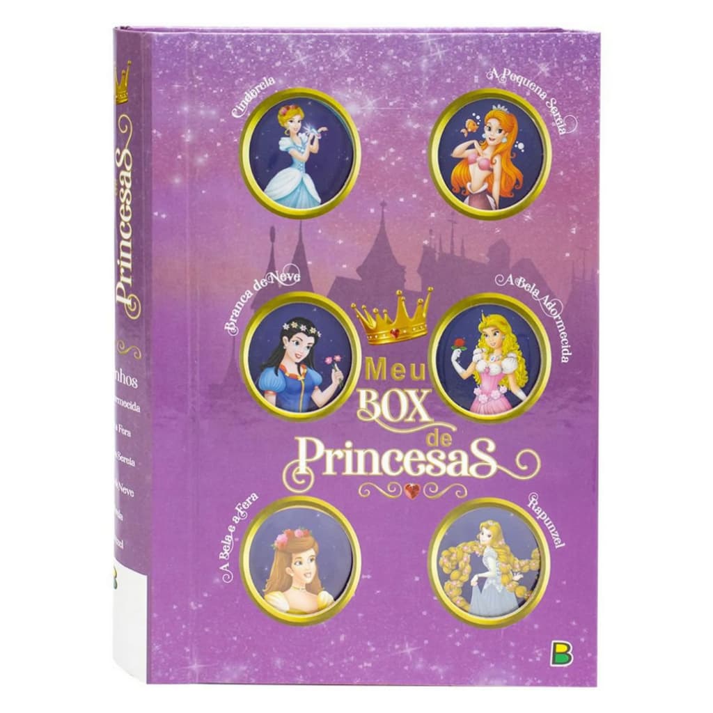 Meu Box de Princesas - 6 unidades de Livros