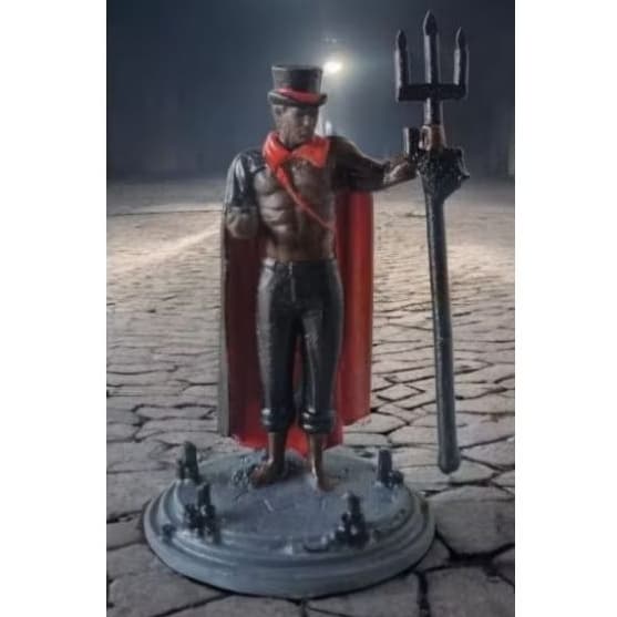 Exu Tranca Rua em Resina - Impressão 3D