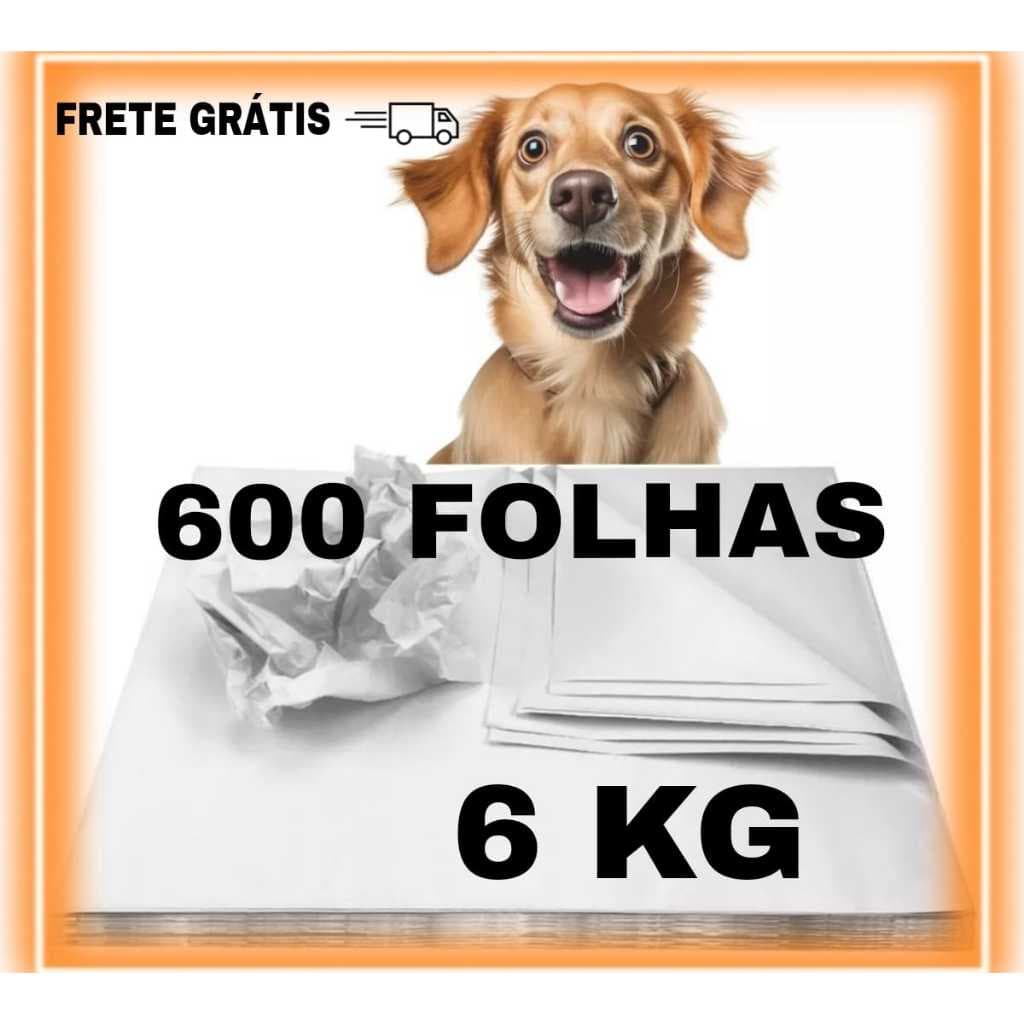 JORNAL PET FOLHAS GRANDES 50X70 LIMPO SEM CHEIRO BIODEGRADAVEL