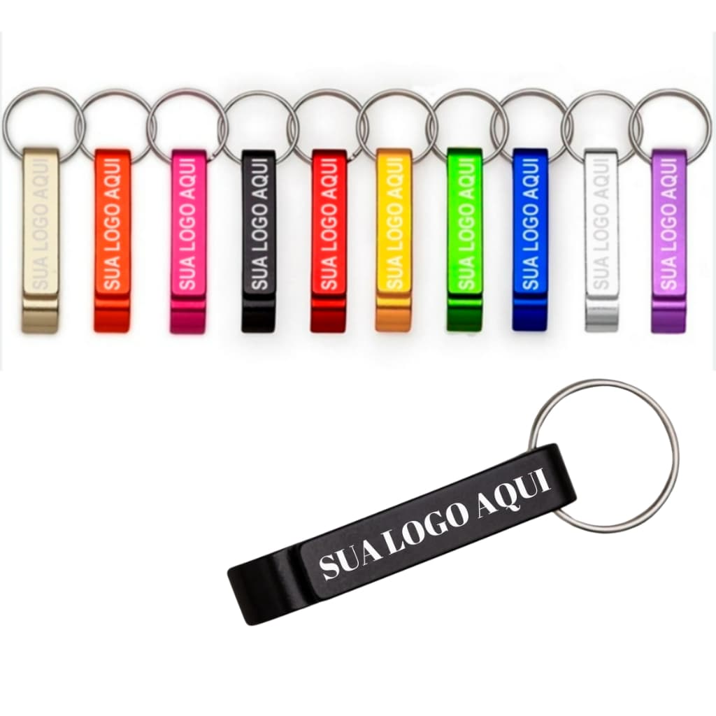 10/15/20/30 Chaveiros Abridor Personalizado Brindes Para Sua Empresa Marca Logotipo Gravado