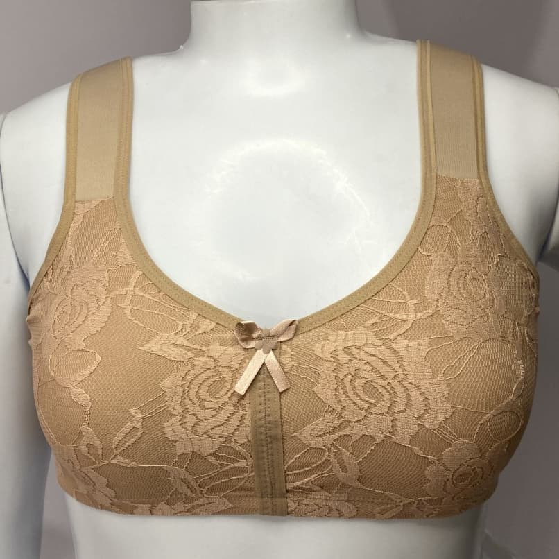 Sutiã de Renda Conforto Alta Sustentação com Alças Reforçadas