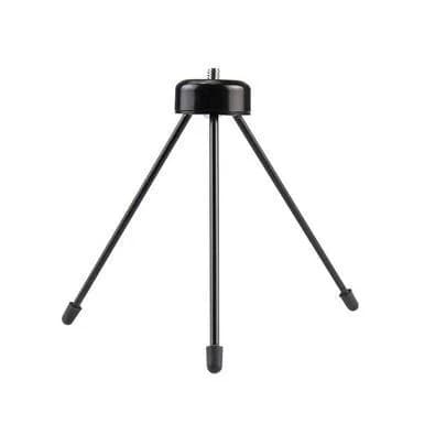 Mini Tripé de Mesa 19cm Para Ring Light Câmera Webcam