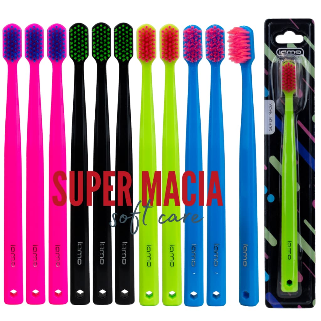 Escova Dental Super Macia Kit's 12UN / 48UN — Ideal para Gengivas Sensíveis Testada e Aprovada por Dentistas