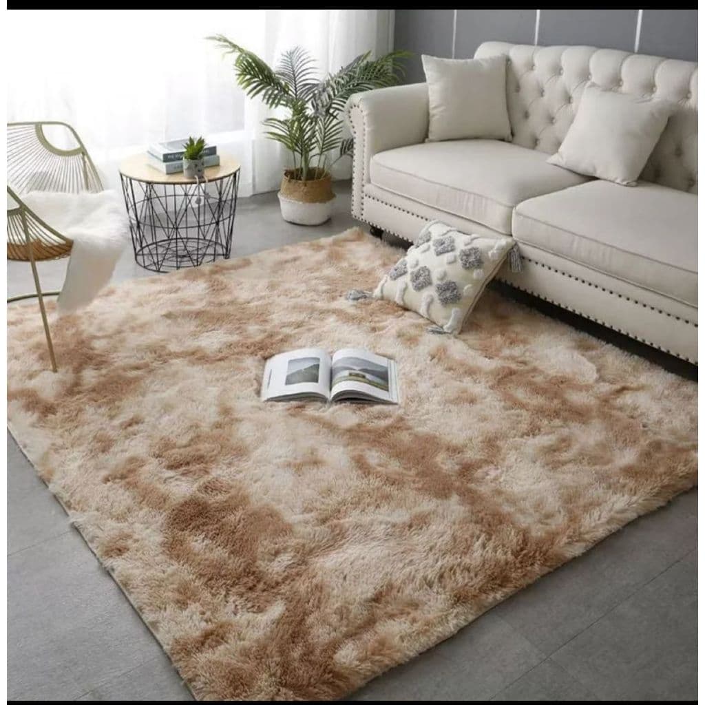 Tapetinho Sala Quarto Peludo Felpudo Grosso 40x60 cm Macio Porta Capacho