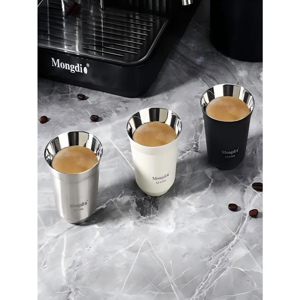 Copo Café Térmico Luxo 80/160ml Ideal Para Nespresso