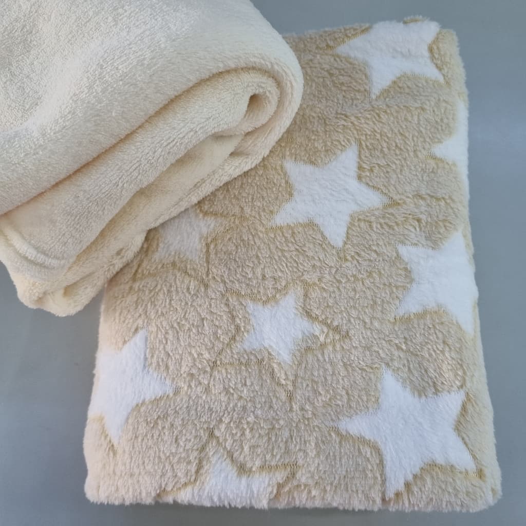 2 Mantas de Bebe Menino Menina Cobertor Microfibra Saída Maternidade Mantinha Macias Frio 100x 80 cm