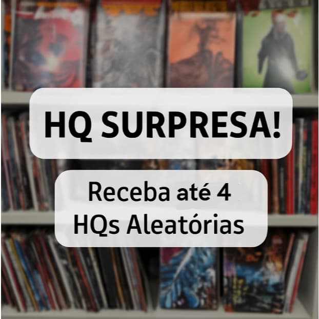 HQ Surpresa – Envio Aleatório | 1, 2 ou 4 Unidades | Marvel, DC e Outras – Usadas em Bom Estado