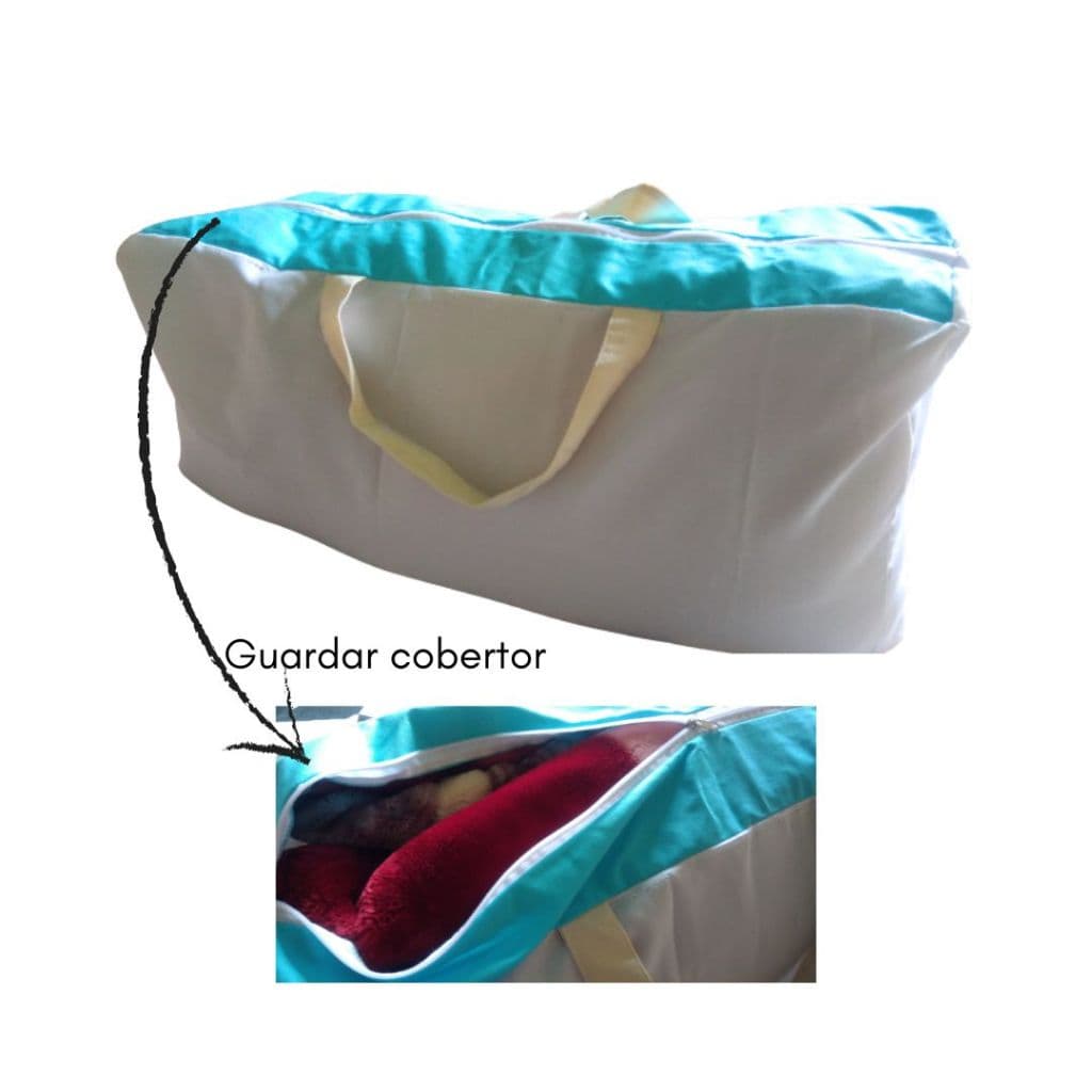 Bolsa Sacolao Grande personalizada com nome para Guardar e Organizar