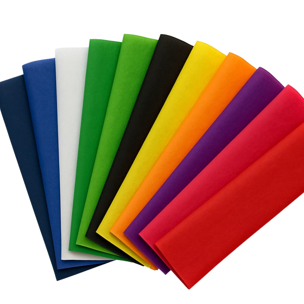 Folha de Seda 40x40 c/100 Lisa Cores