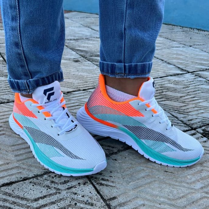 Tênis Esportivo Fryller Macio Leve Confortável Ideal Para Crossfit Caminhada Treino Alta Qualidade