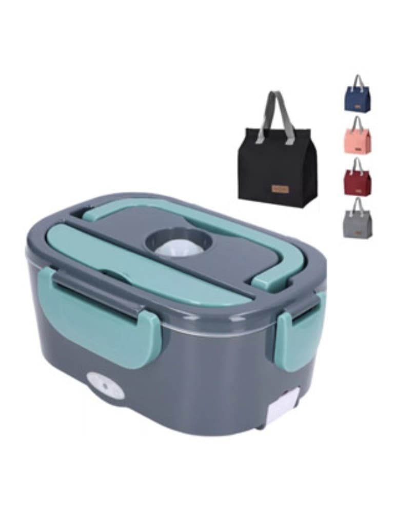 Marmita Eletrica Bivolt 1.5L 12v/24v C/Bolsa Uber Taxi Trabalho- Bolsa Térmica Transporte