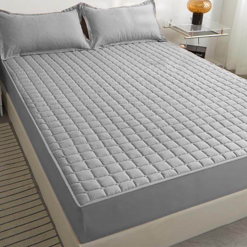 Protetor Impermeável Capa Colchão Matelada Cama Quarto Berço, Solteiro, Casal, Queen, King com Elástico