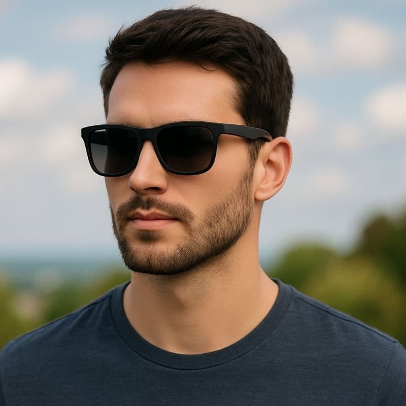 Óculos de Sol Estilo Justin Quadradinho Acetato UNISSEX Diversas Cores