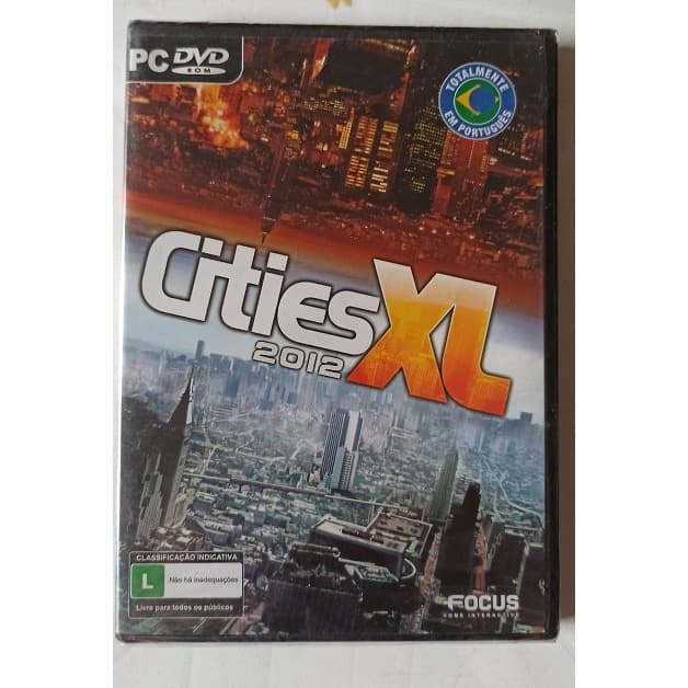 PC GAME - Cities XL 2012 - Original e lacrado