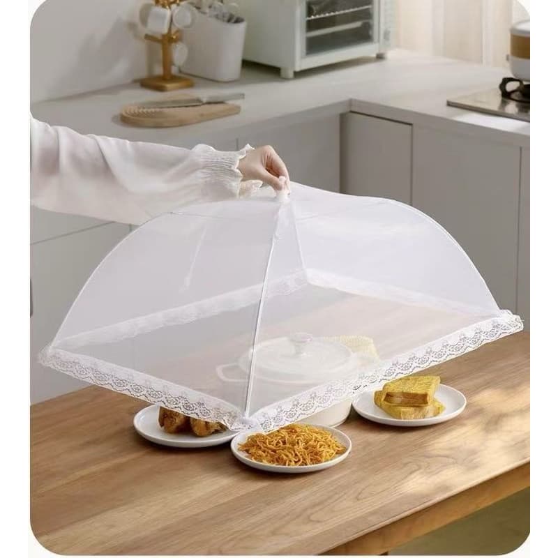 Tela Proteção De Alimentos. Mosqueteiro protetor para Pães Bolos Frutas Contra Insetos 48X48