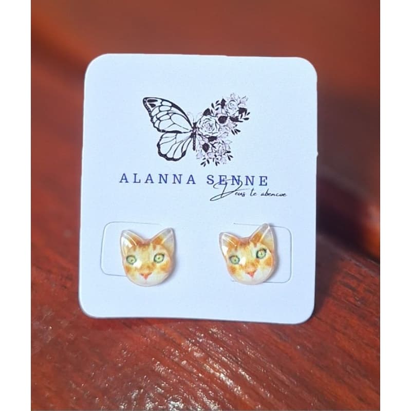 Brinco de Gato Fofo Feminino Estilo Cute Presente para Gateiros